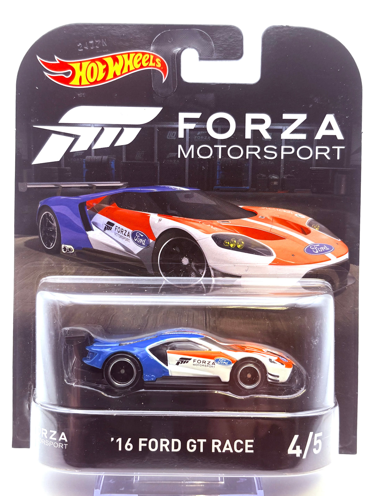 Hot Wheels 16‘ Ford GT Race (2017)