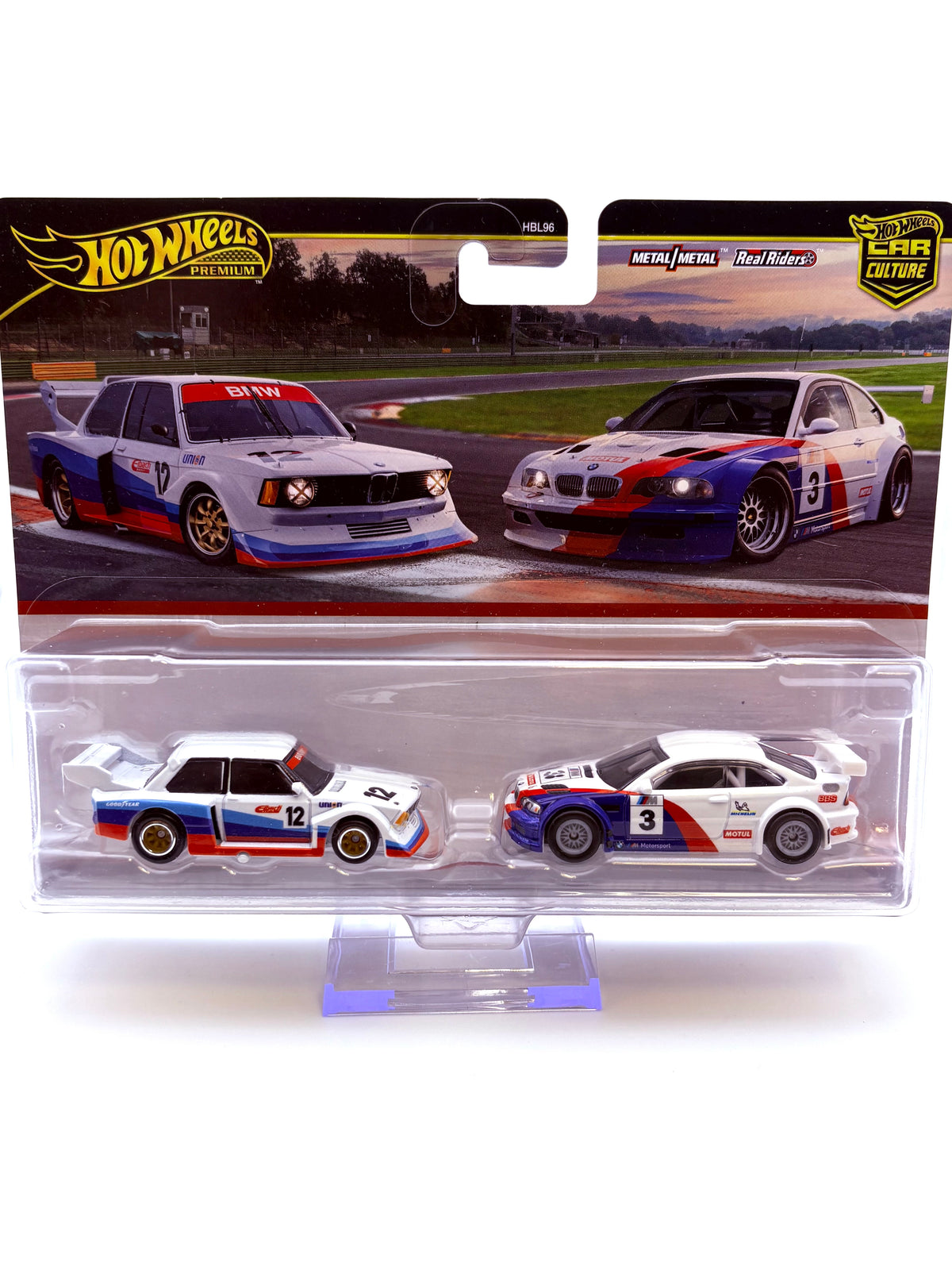 Hot Wheels 2-Pack BMW 320 Group 5 + 2001 BMW M3 GTR