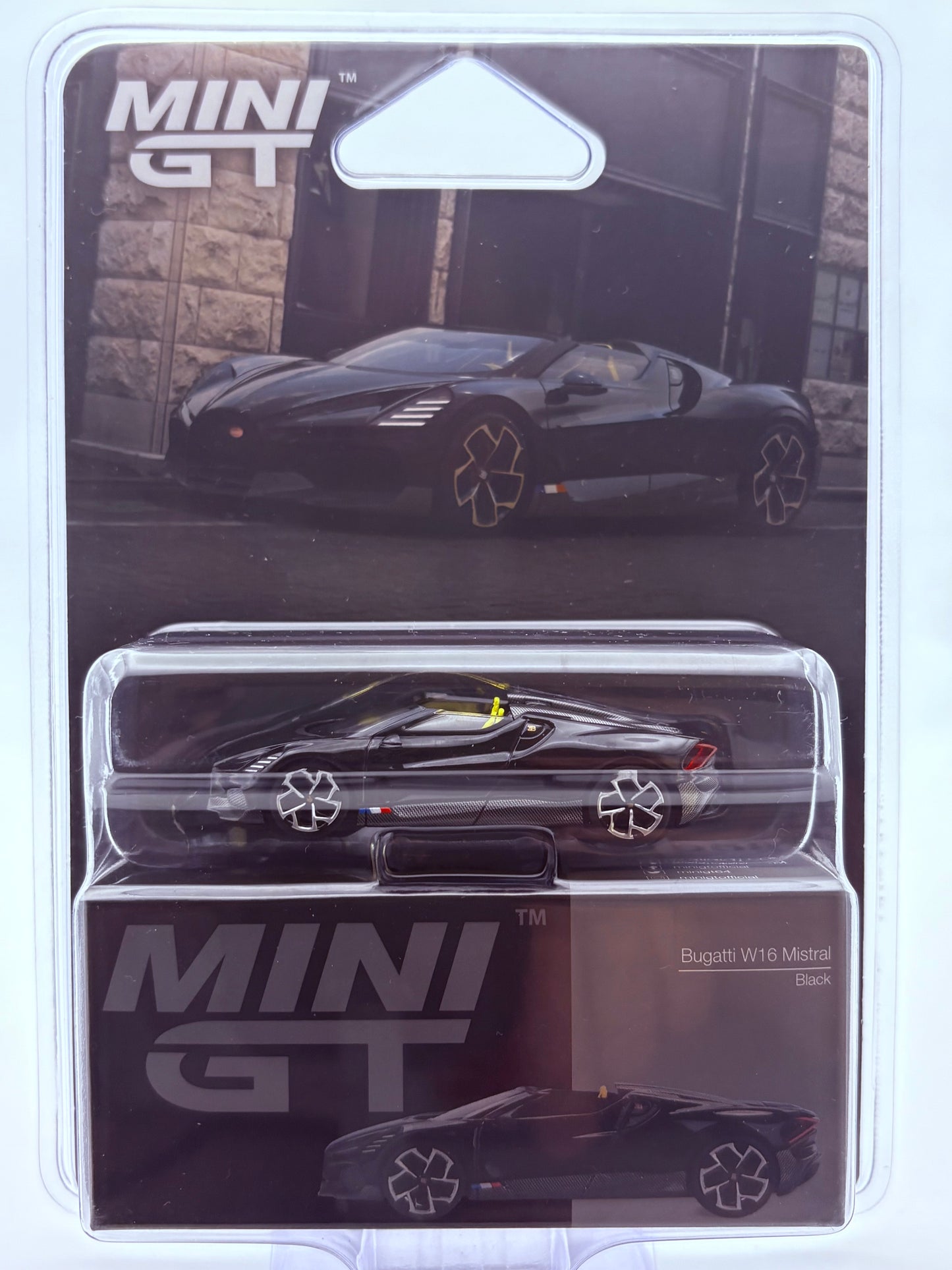Mini GT Bugatti W16 Mistral #1058