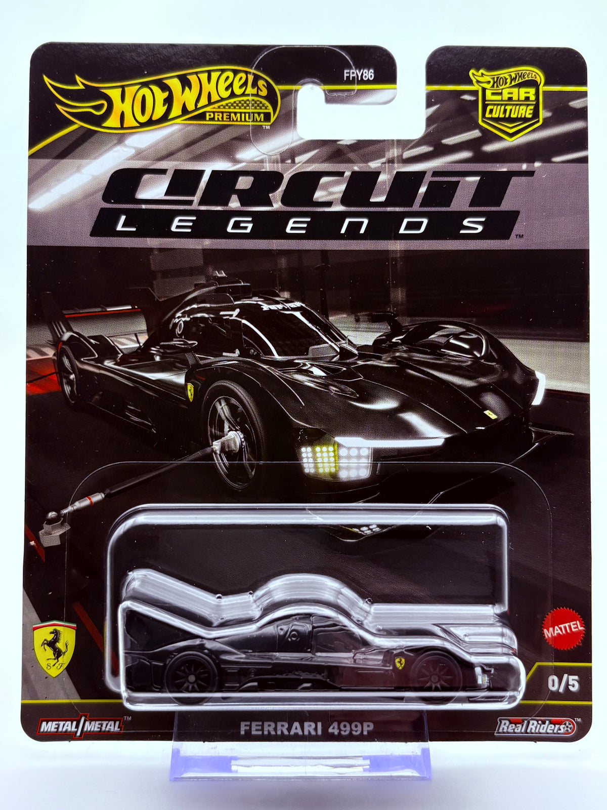Hot Wheels Ferrari 499P Chase inkl. Protector