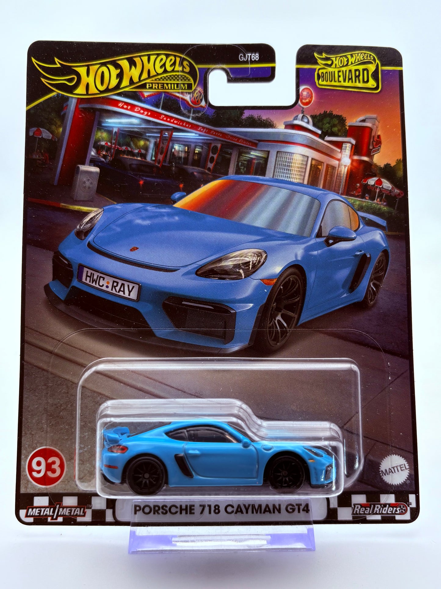 Hot Wheels Porsche 718 Cayman GT4 Boulevard #93