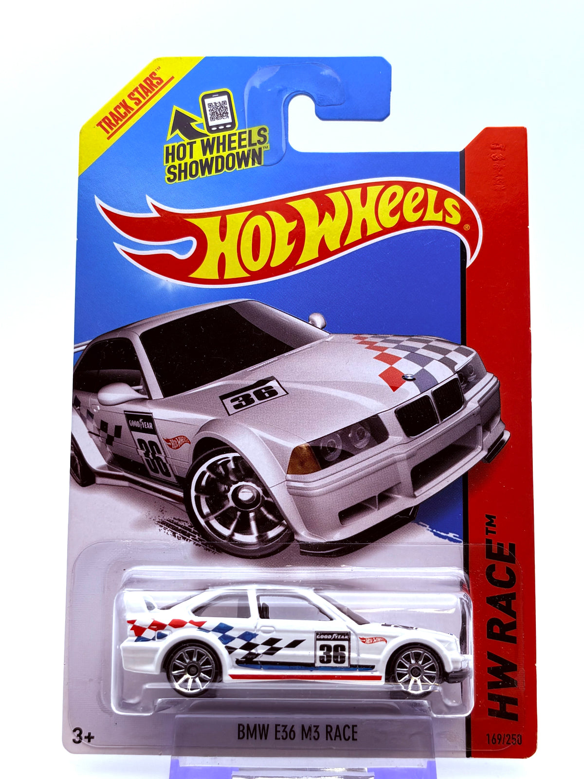 Hot Wheels BMW E36 M3 Race (2013) inkl. Protector