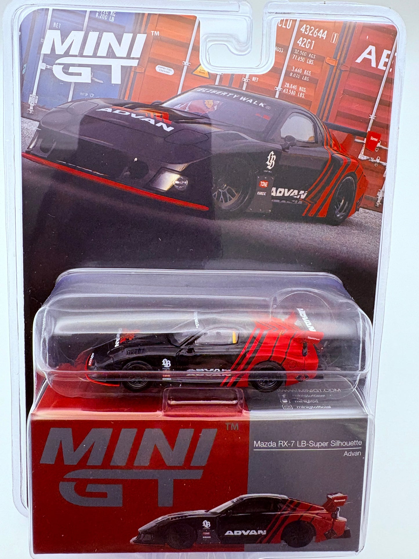 Mini GT Mazda RX-7 LB-Super Silhouette