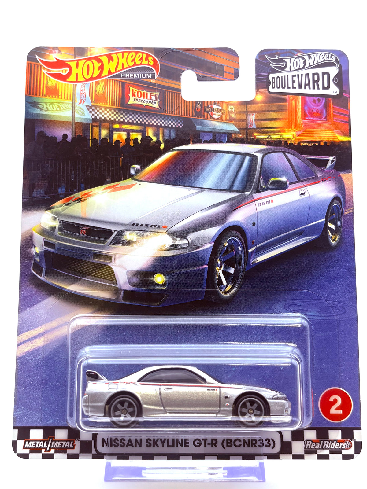 Hot Wheels Nissan Skyline GT-R R33 „Boulevard #2 „ inkl. Protector