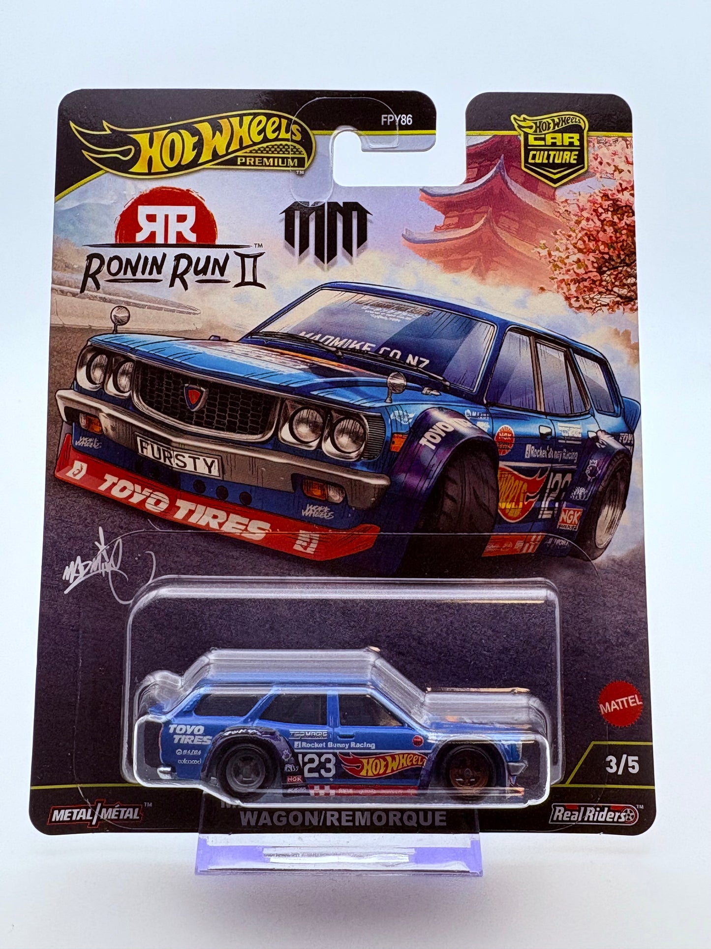 Hot Wheels Mad Mike Mazda RX-3 Wagon
