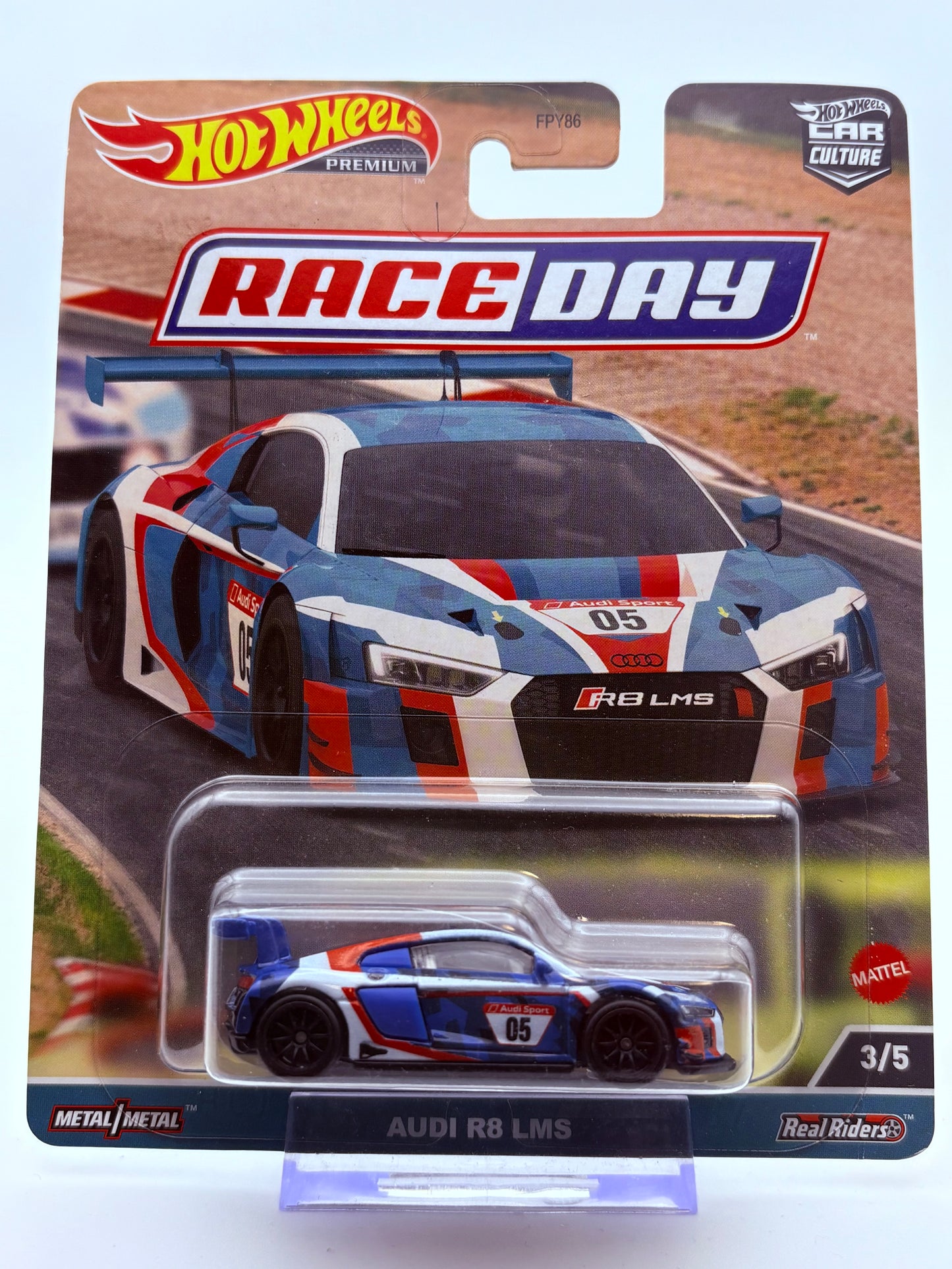 Hot Wheels Audi R8 LMS „Race Day“ inkl. Protector