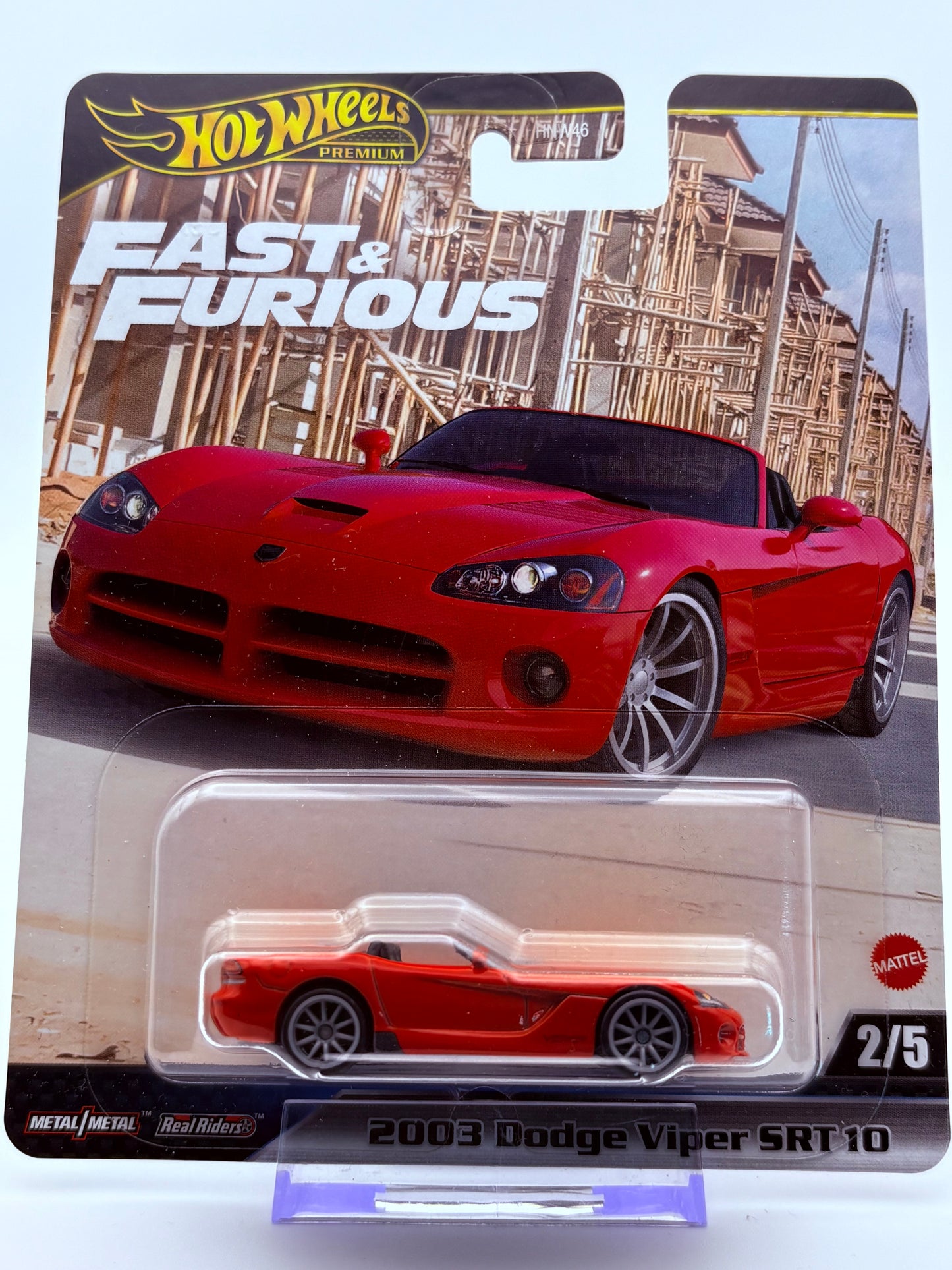 Hot Wheels 2003 Dodge Viper SRT 10 Fast&Furious