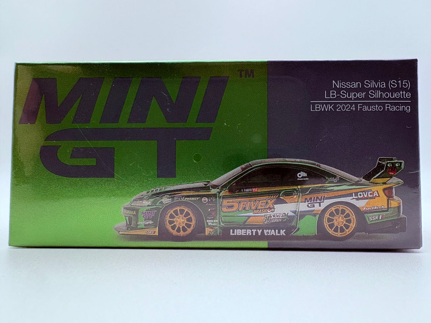 Mini GT Nissan Silvia LB Super Silhouette 2024 Fausto Racing