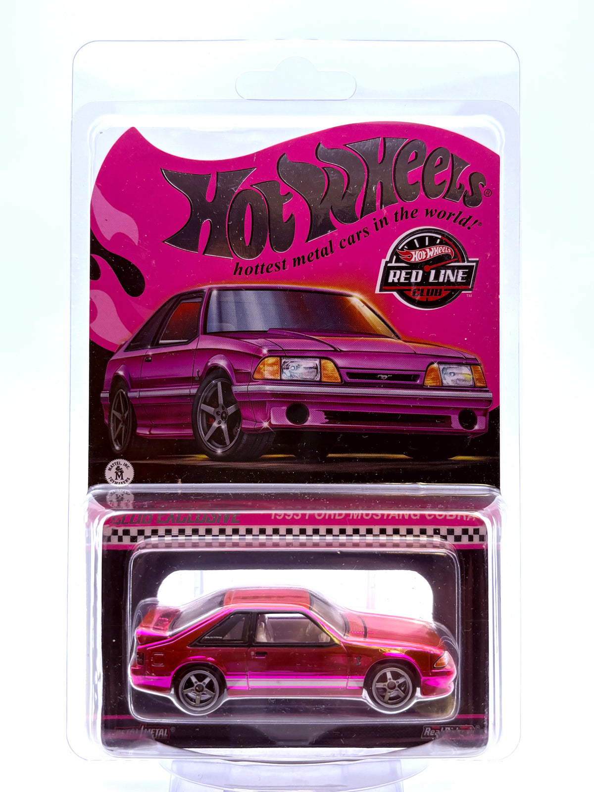 Hot Wheels RLC 1993 Ford Mustang Cobra „Pink Edition“