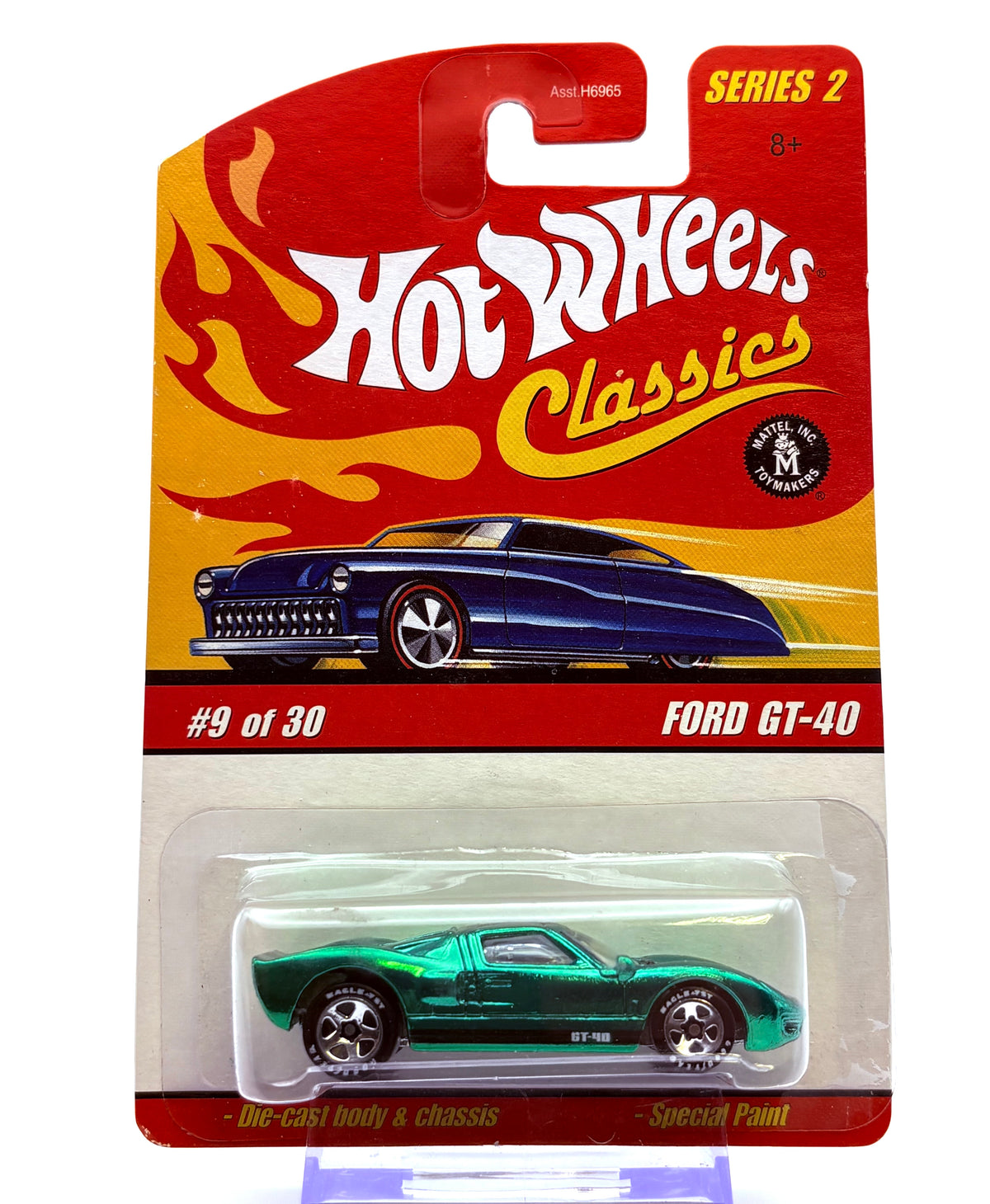 Hot Wheels Classic Ford GT-40 (2008) inkl. Protector