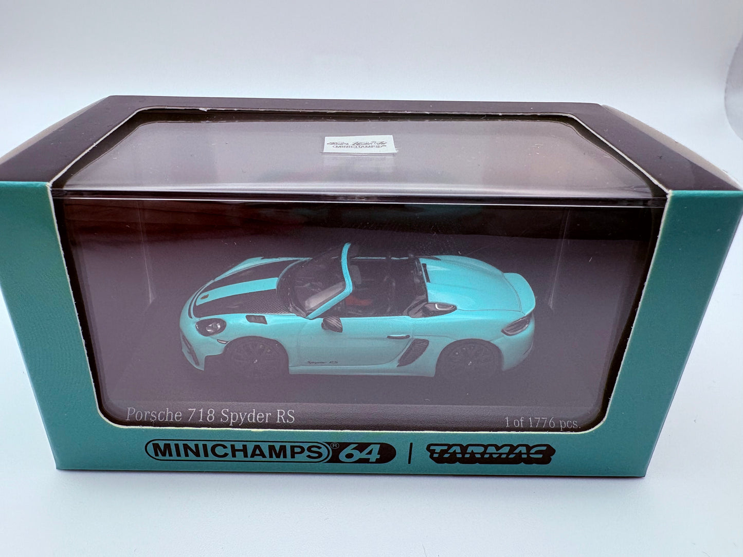 Tarmac Works x Minichamps Porsche 718 Spyder RS Mint