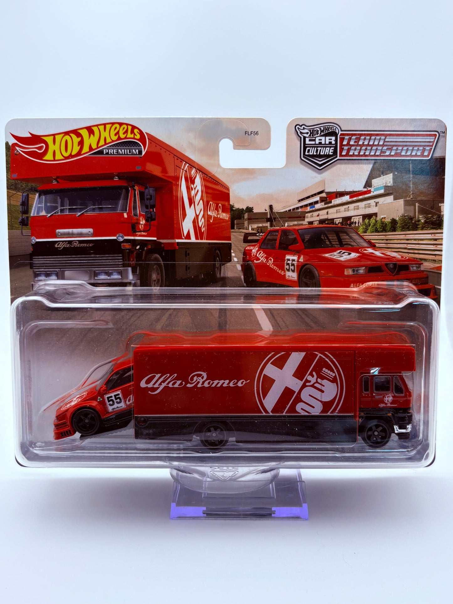 Hot Wheels Alfa Romeo Team Transporter #53