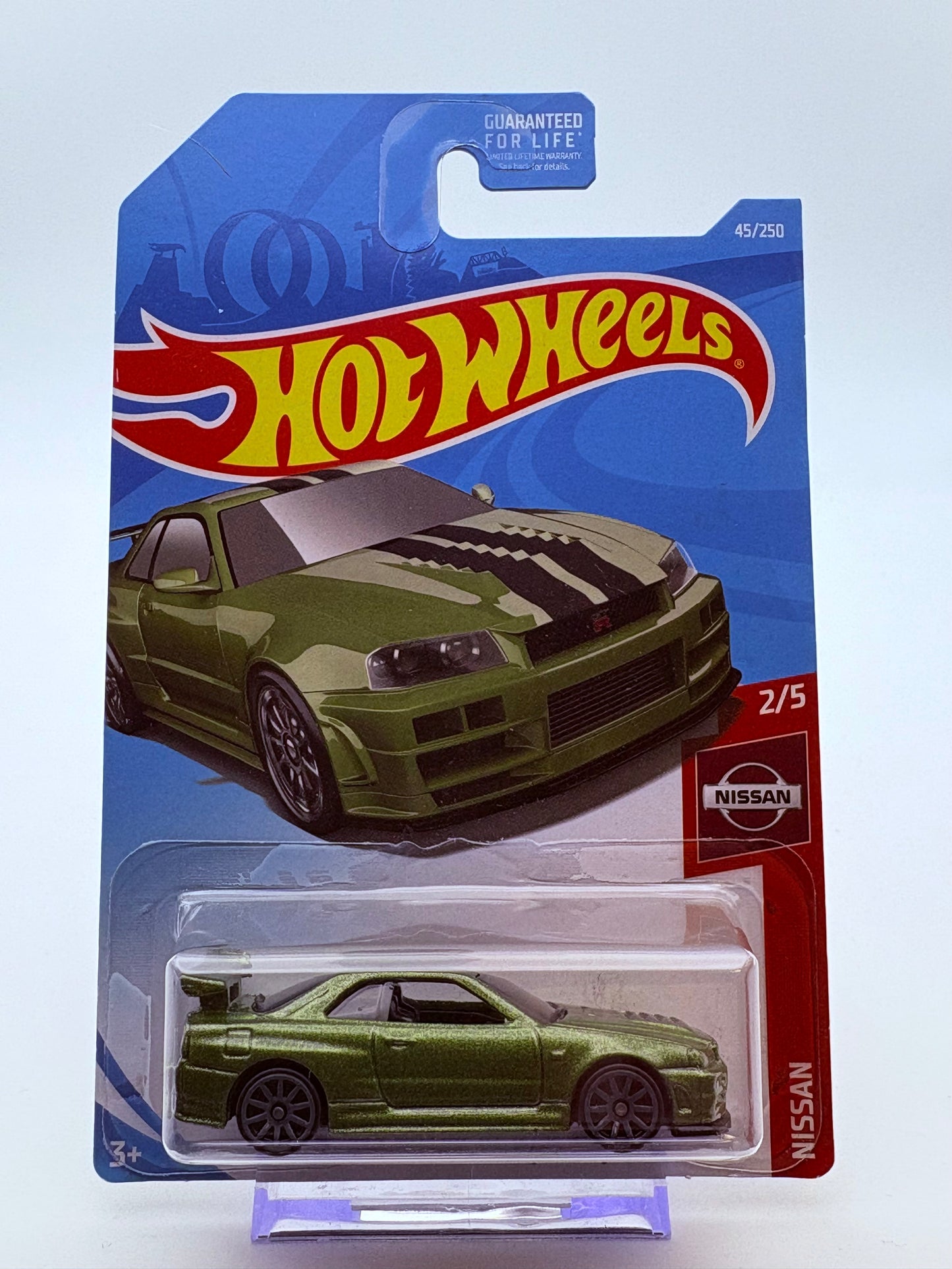 Hot Wheels Nissan Skyline R34 inkl. Protector