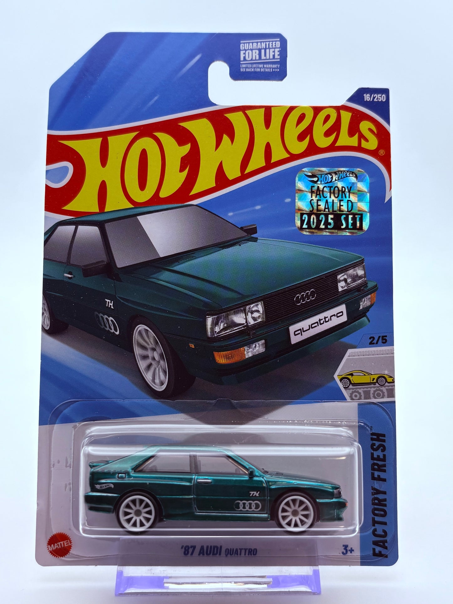 Hot Wheels 87ˋ Audi Quattro STH inkl. Protector