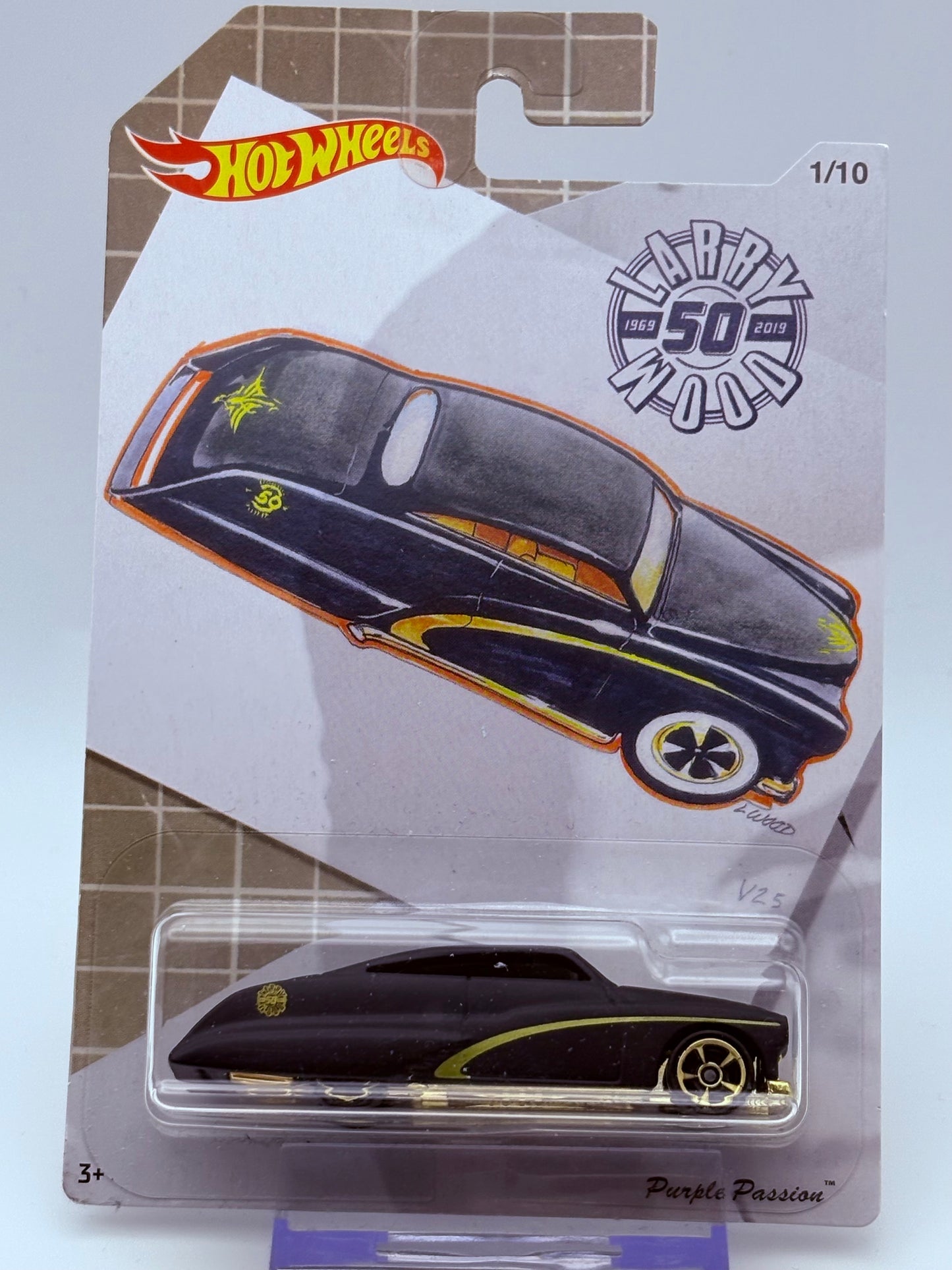 Hot Wheels Larry Wood Purple Passion