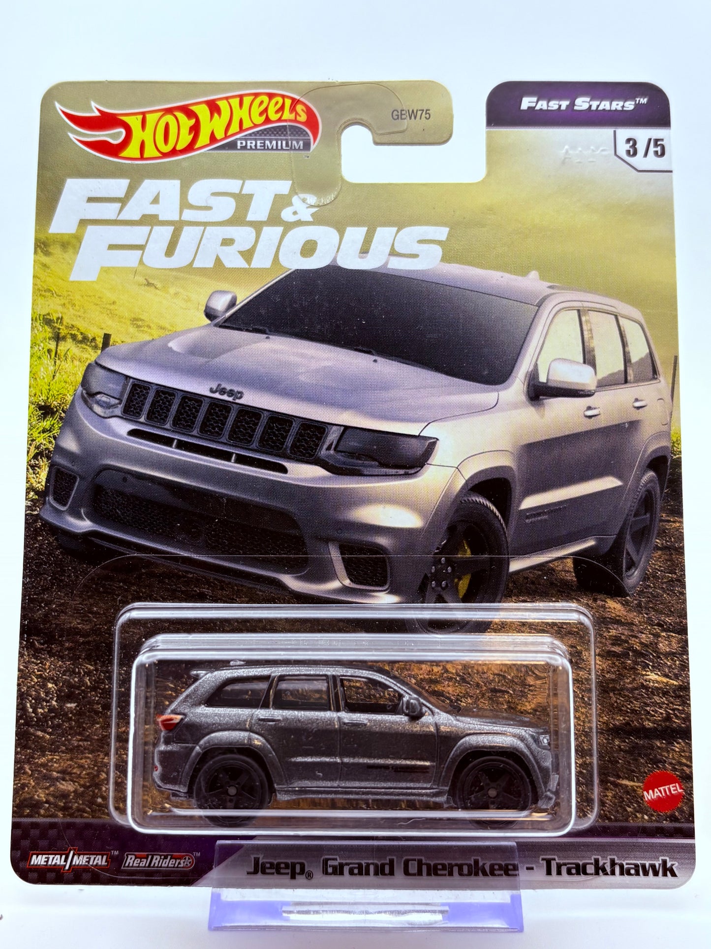 Hot Wheels Jeep Grand Cherokee Trackhawk Fast & Furious