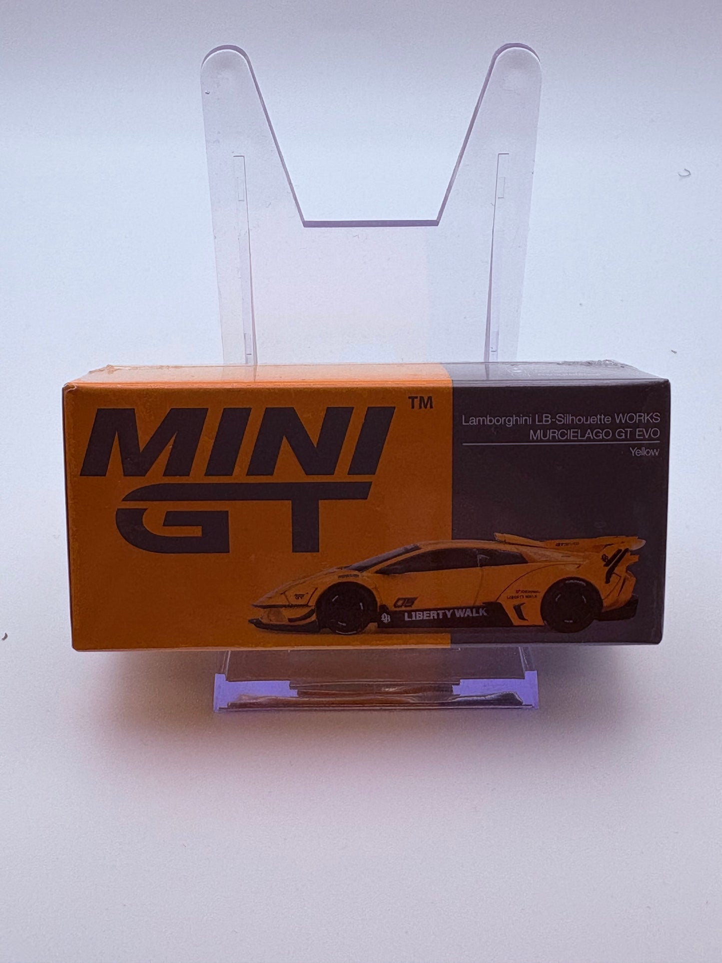 Mini GT Lamborghini LB-Silhouette WORKS Murcielago GT EVO