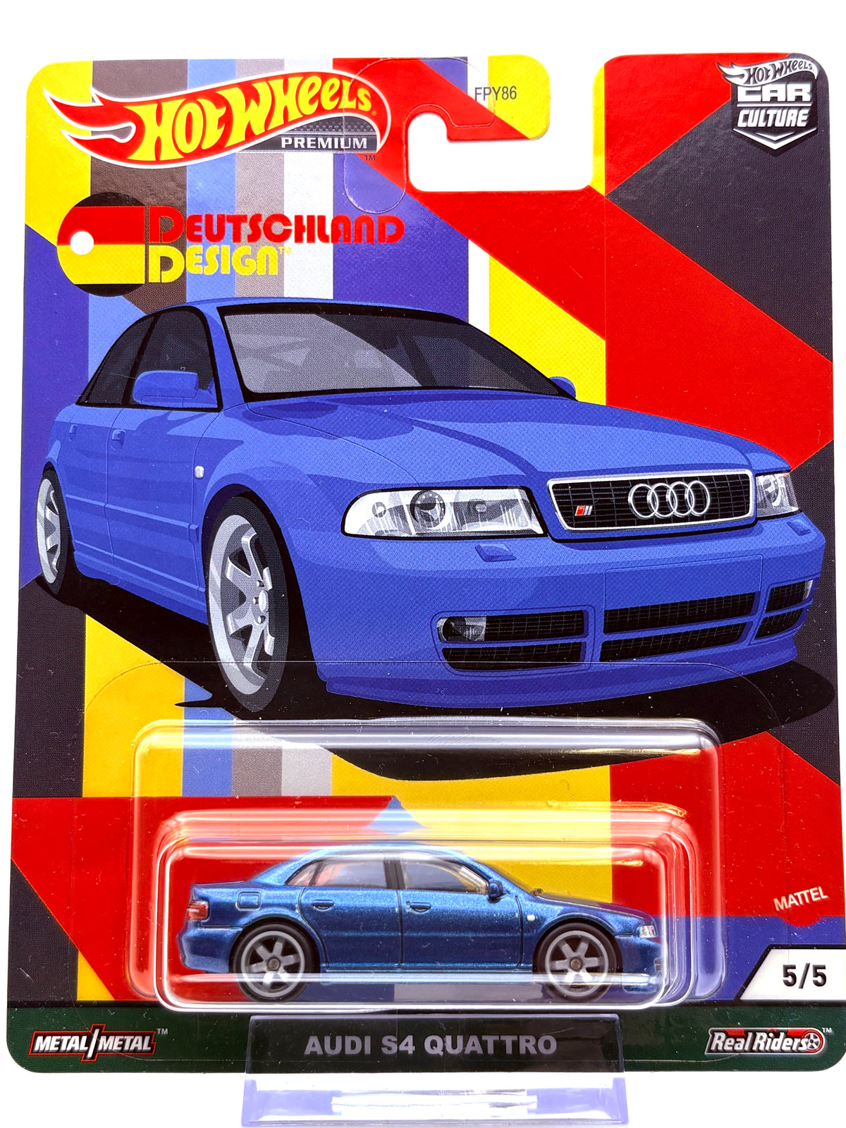 Hot Wheels Audi S4 Quattro „Deutschland Design“