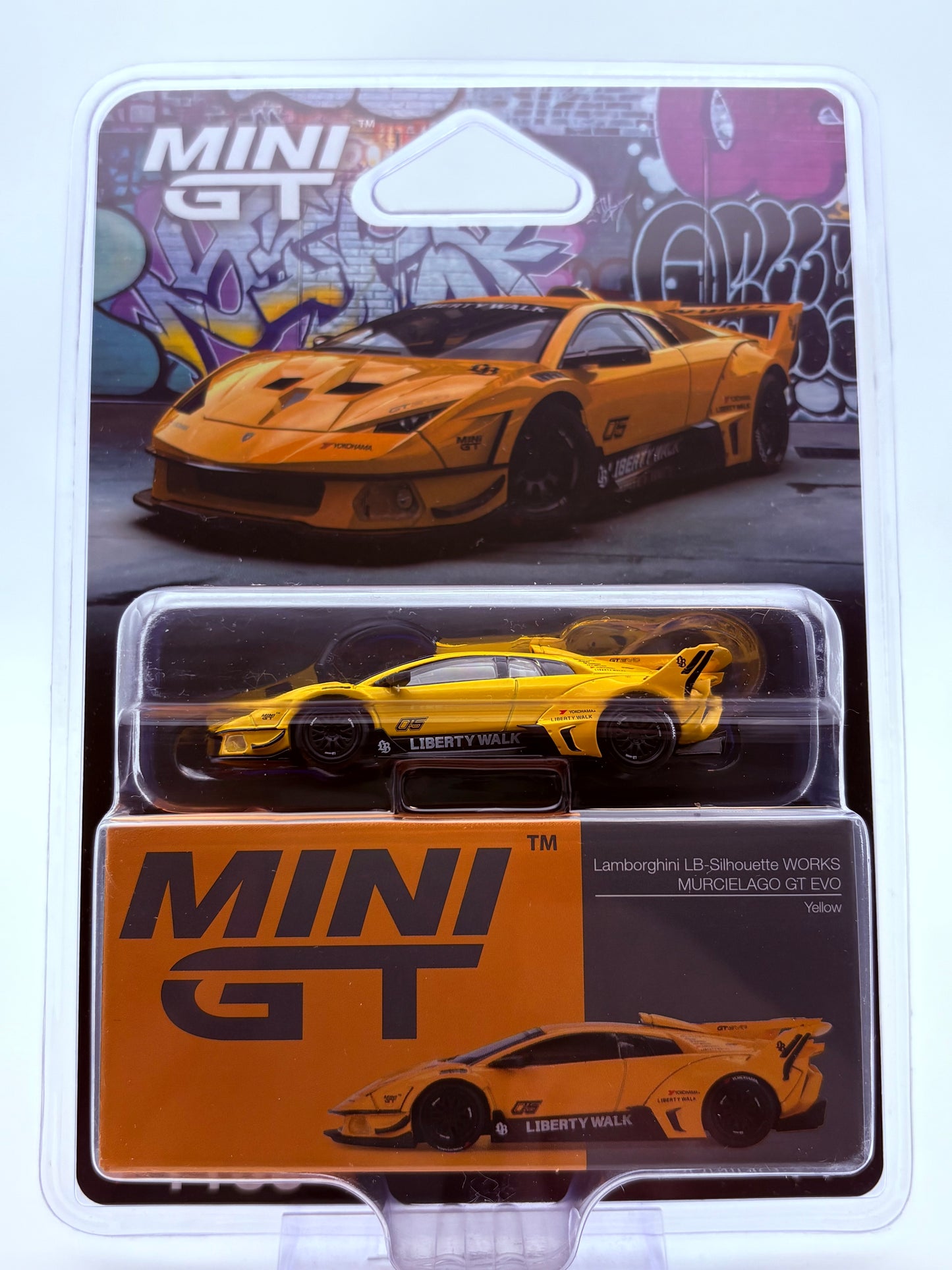 Mini GT Lamborghini LB Silhouette WORKS MURCIELAGO GT EVO
