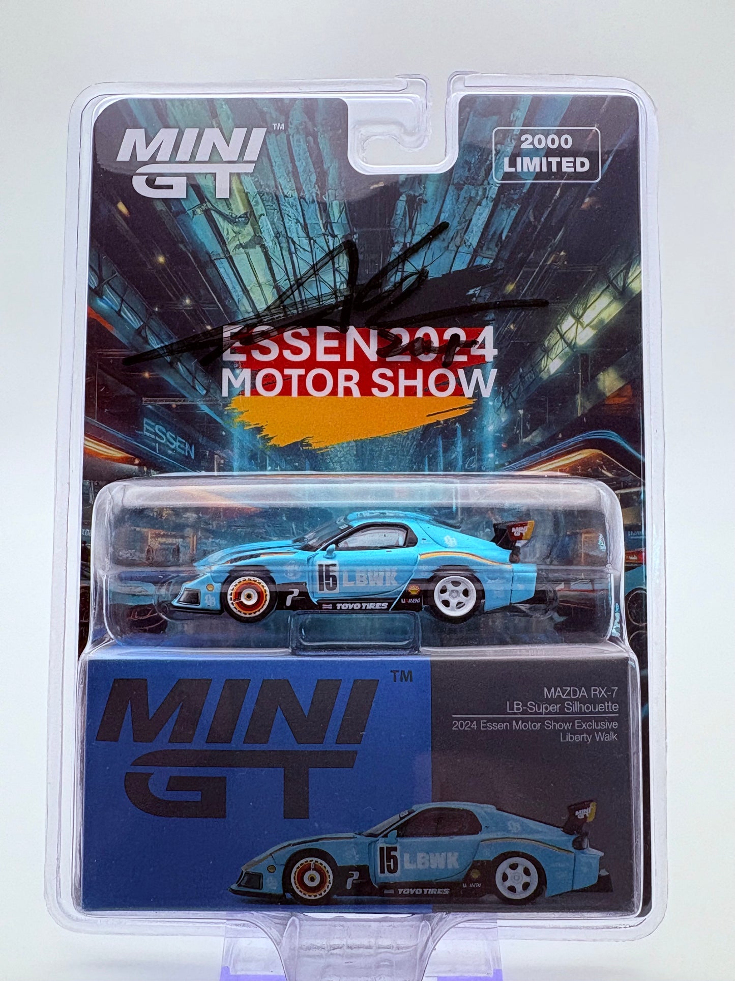 Mini GT Mazda RX-7 LB-Super Silhouette #810 „Essen Motor Show 2024“