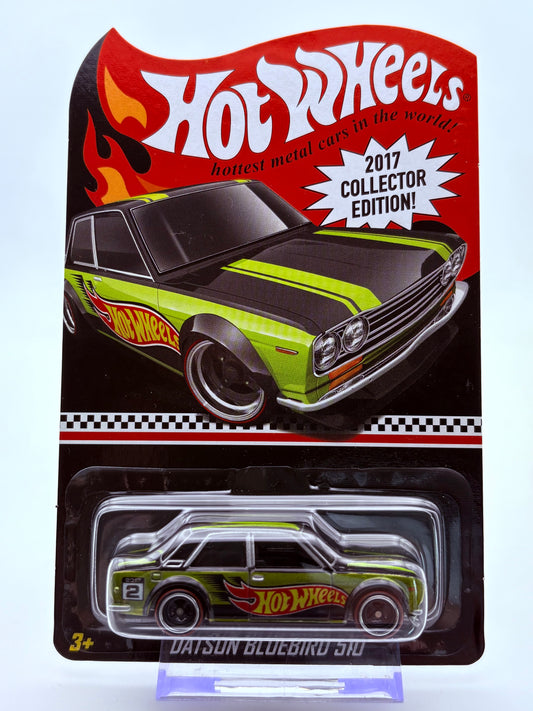 Hot Wheels Datsun Bluebird „Collector Edition 2017“ Inkl. Protector