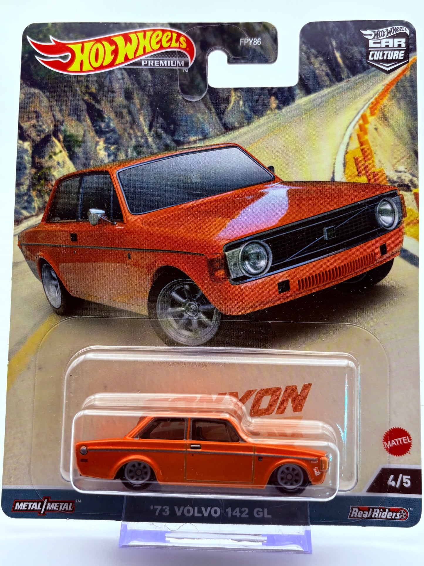 Hot Wheels 73ˋ Volvo 142 GL