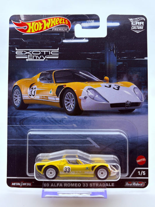 Hot Wheels 69‘ Alfa Romeo 33 Stradale „Exotic Envy“