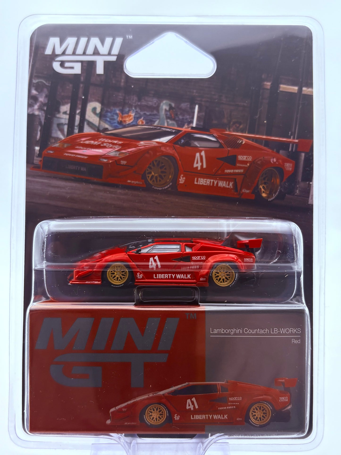 Mini GT Lamborghini Countach LB-Works