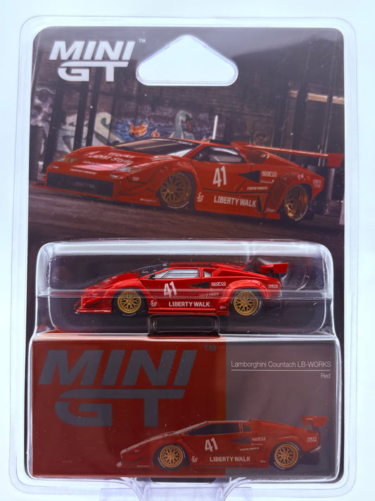 Mini GT Lamborghini Countach LB-Works