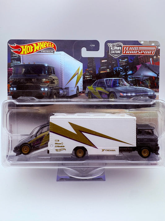 Hot Wheels Team Transporter Nissan Silvia S13