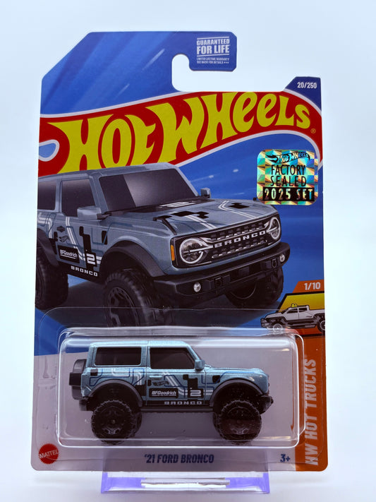 Hot Wheels 21ˋ Ford Bronco „Recolor US Exclusive“