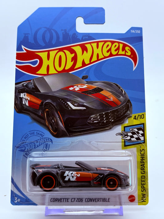 Hot Wheels Corvette C7 Z06 Convertible STH inkl. Protector