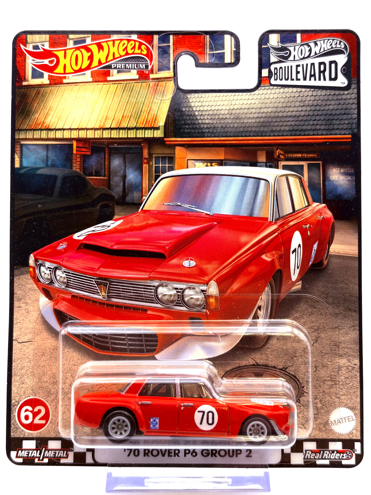 Hot Wheels 70ˋ Rover P6 Group 2 „Boulevard #62“