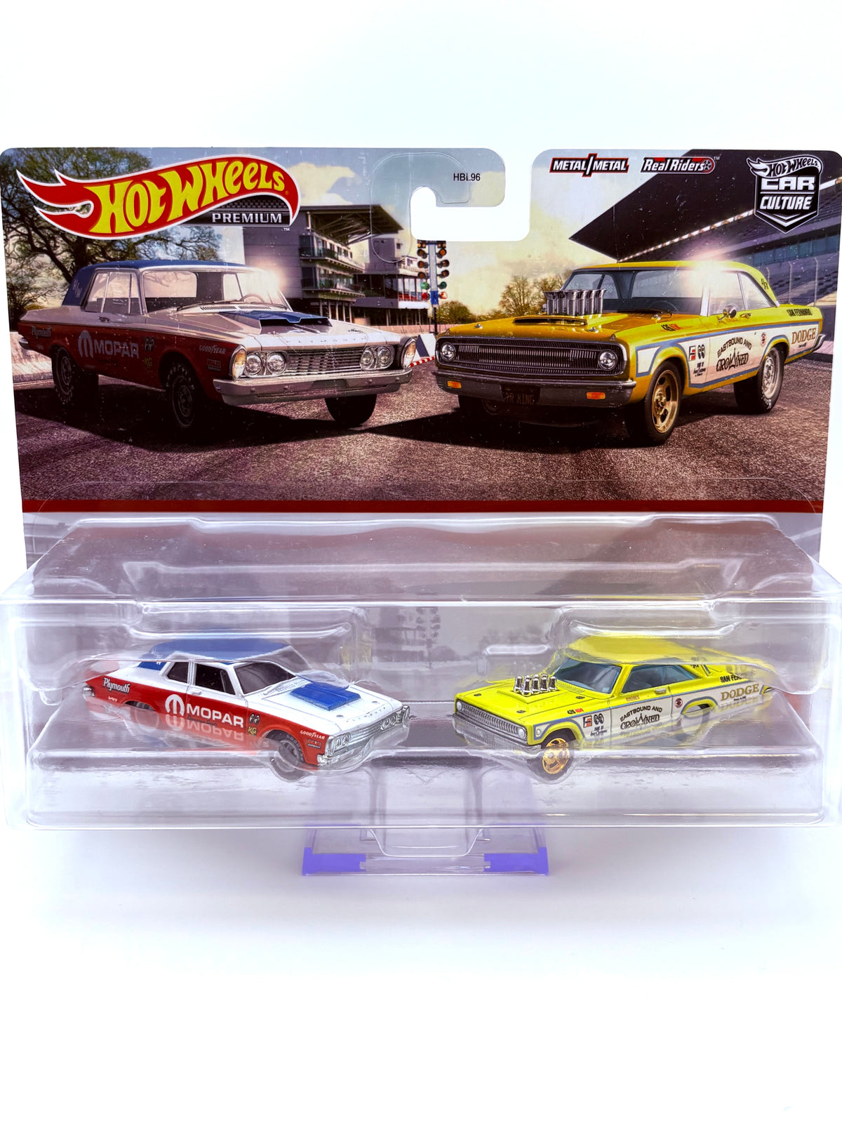 Hot Wheels 2-Pack '63 Plymouth Belvedere 426 Wedge + '65 Dodge Coronet