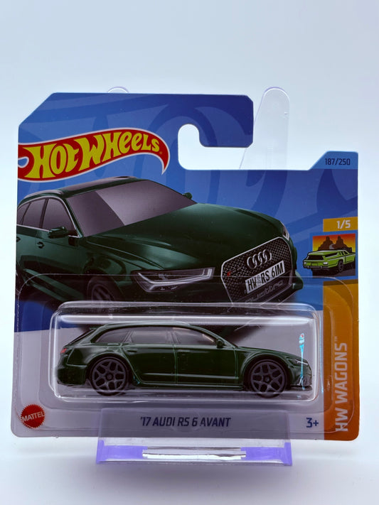 Hot Wheels 17ˋ Audi RS 6 Avant inkl. Protector