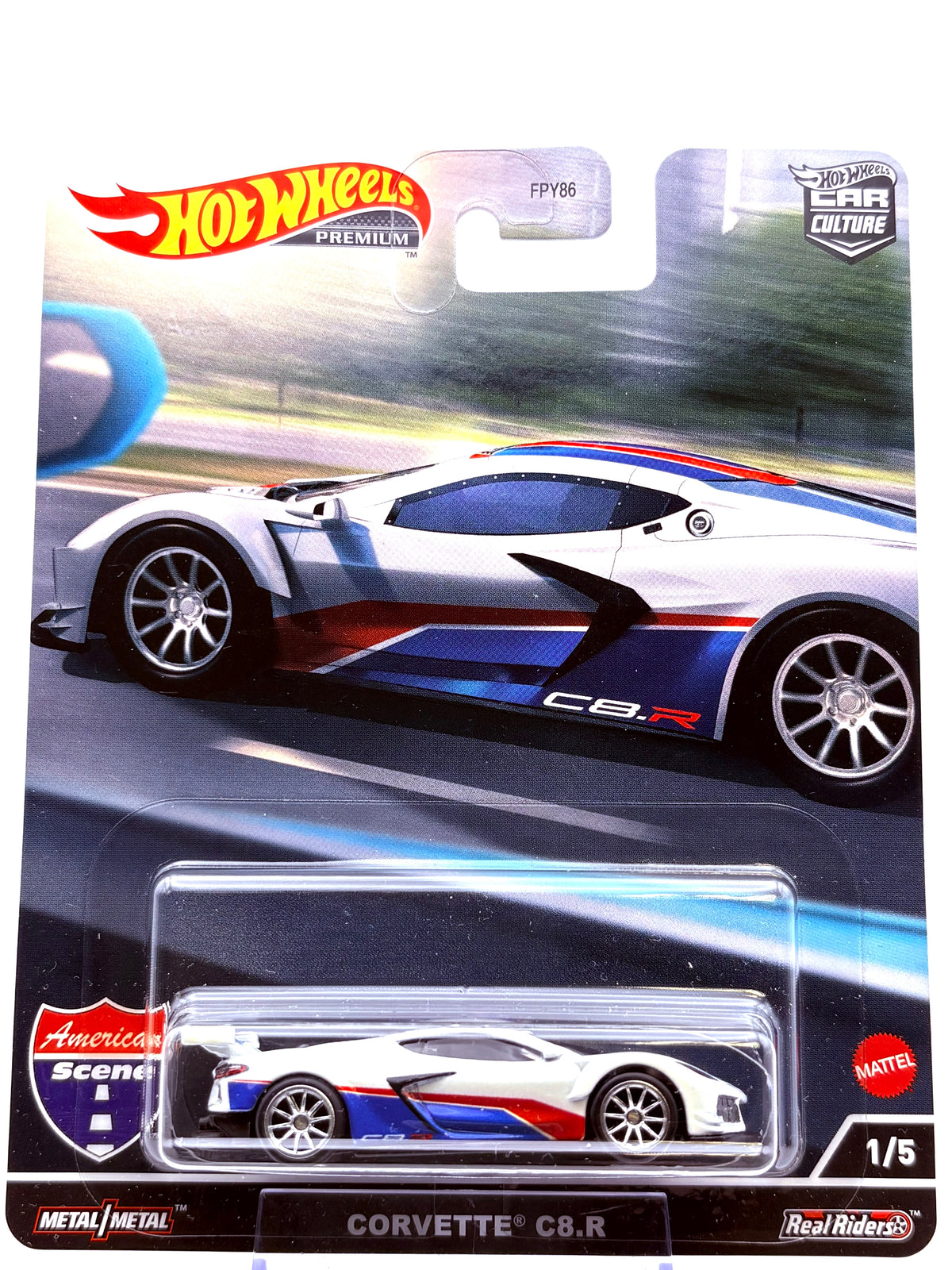 Hot Wheels Corvette C8.R „American Scene“