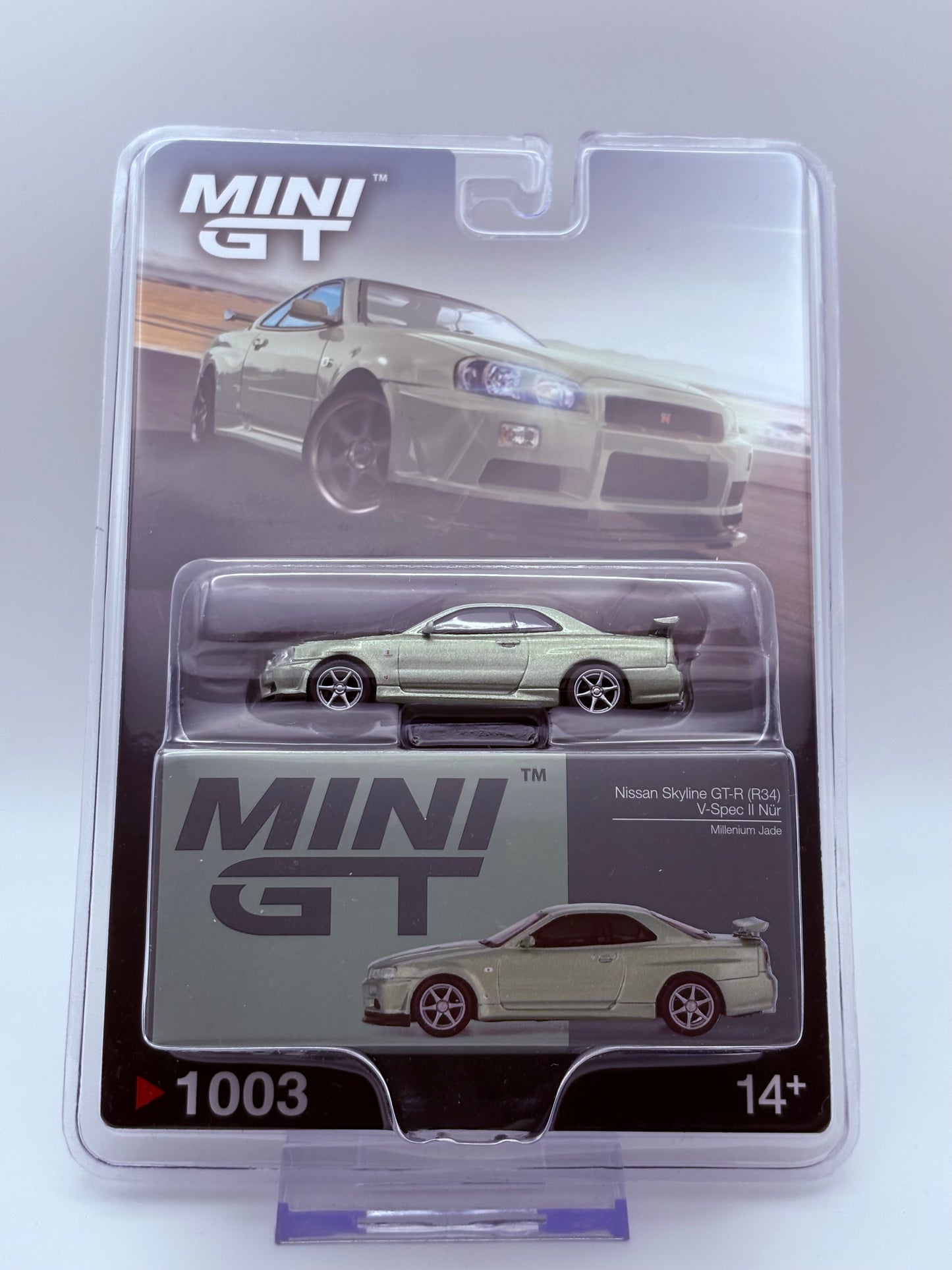Mini GT Nissan Skyline GT-R (R34) V-Spec ll Nür