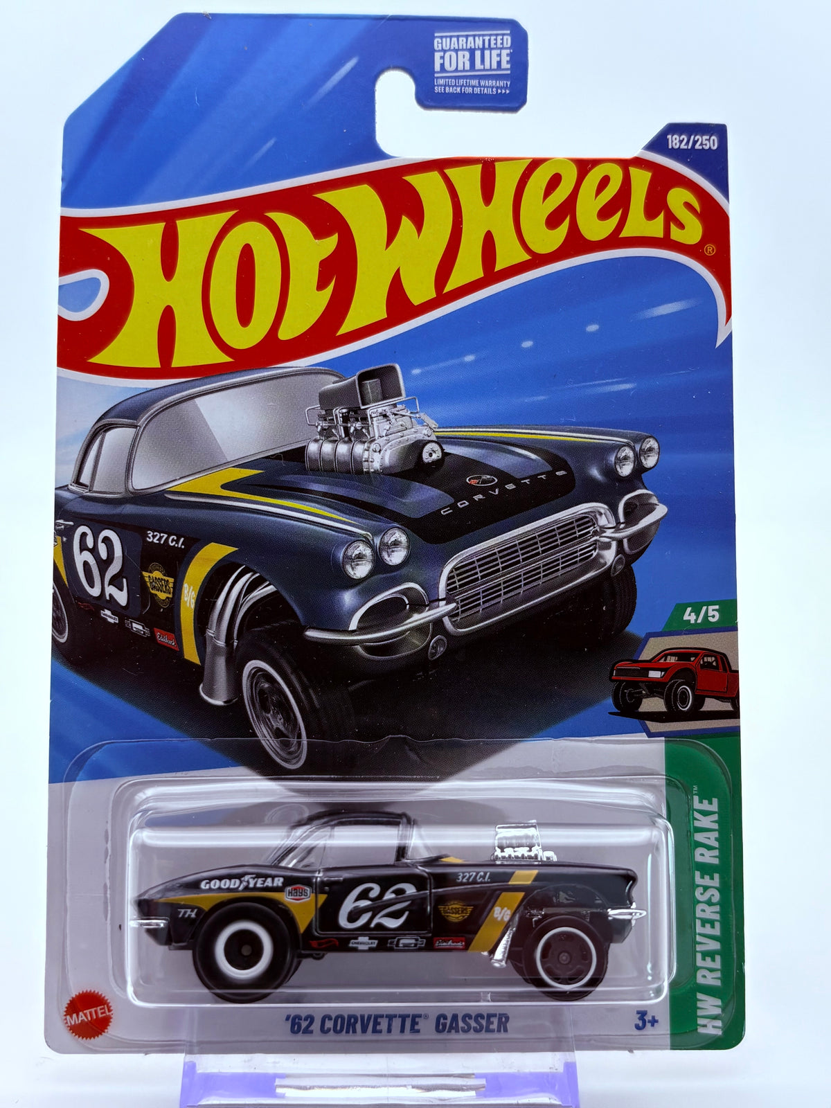Hot Wheels 62ˋ Corvette Gasser STH inkl. Protector
