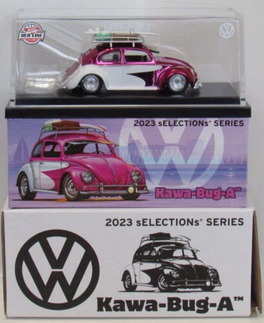 Hot Wheels Collectors RLC Exclusive sELECTIONs 2023 VW Käfer Kawa-Bug-Pink