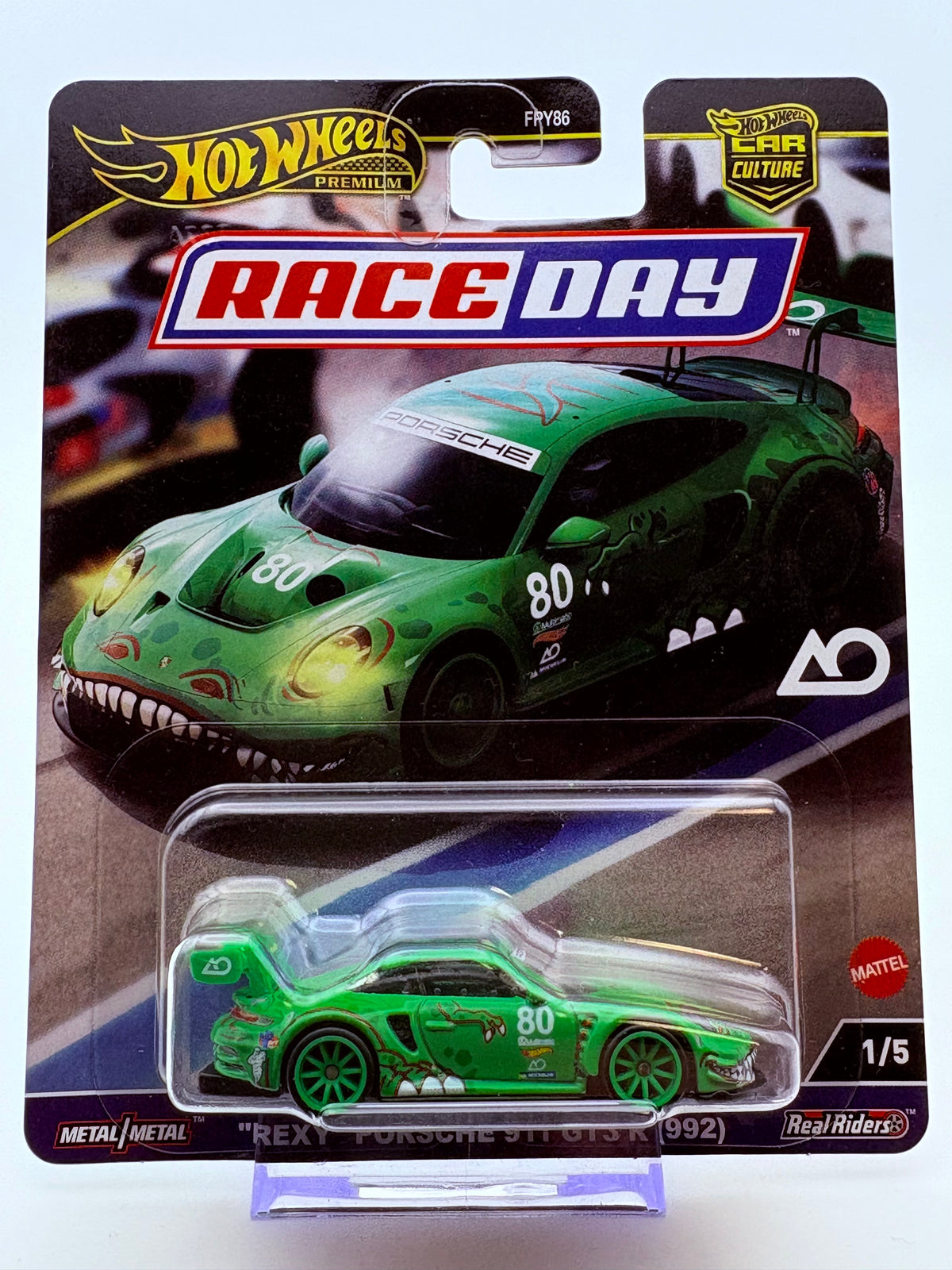 Hot Wheels Porsche 911 GT3 R „Rexy“ inkl. protector