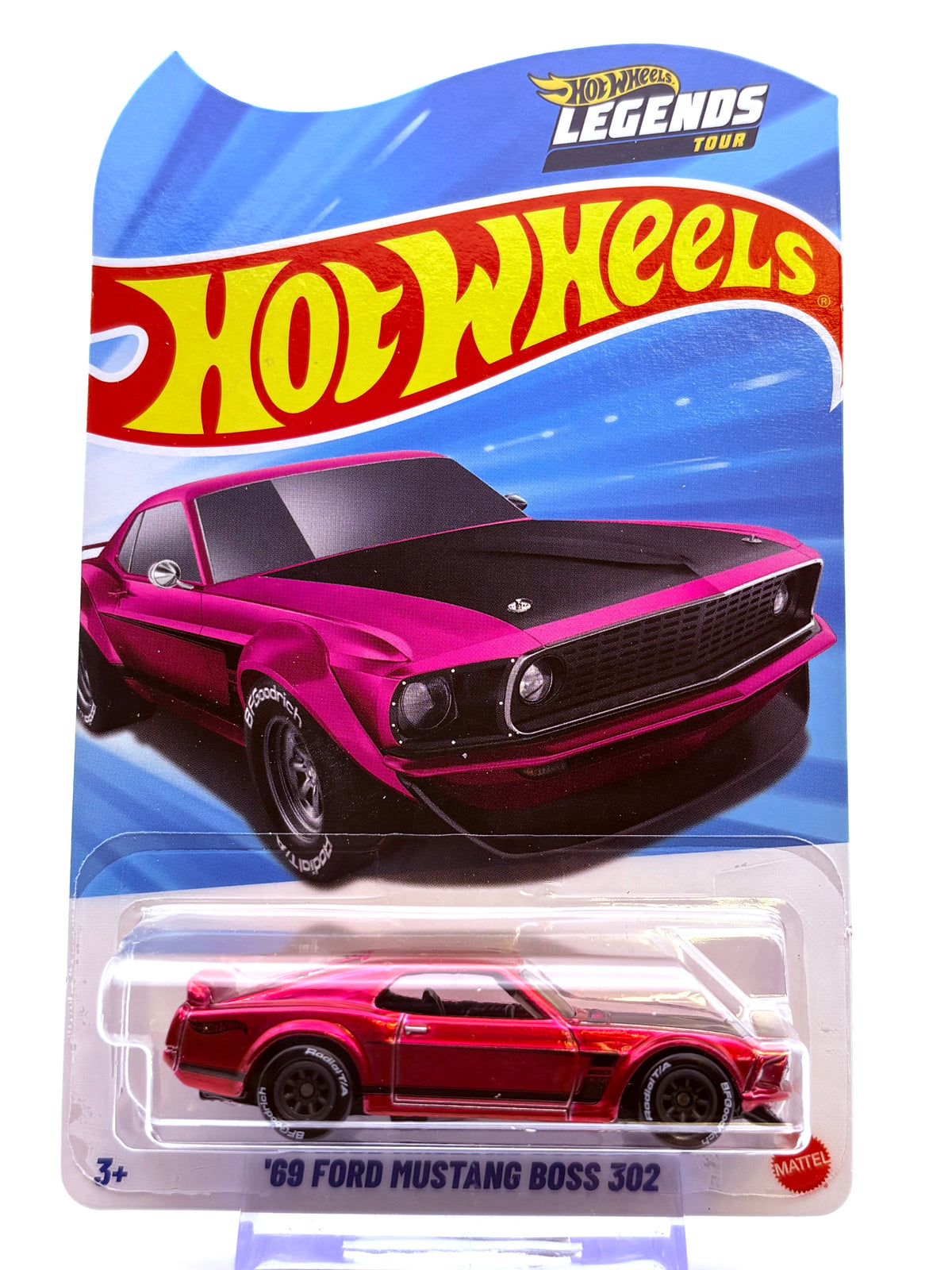Hot Wheels Legends Tour - '69 Ford Mustang Boss 302 Inkl. Protector