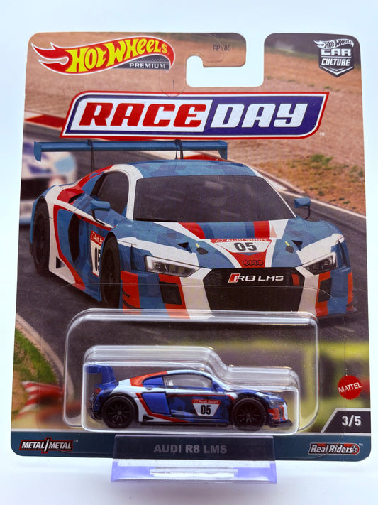 Hot Wheels Audi R8 LMS „Race Day“ inkl. Protector