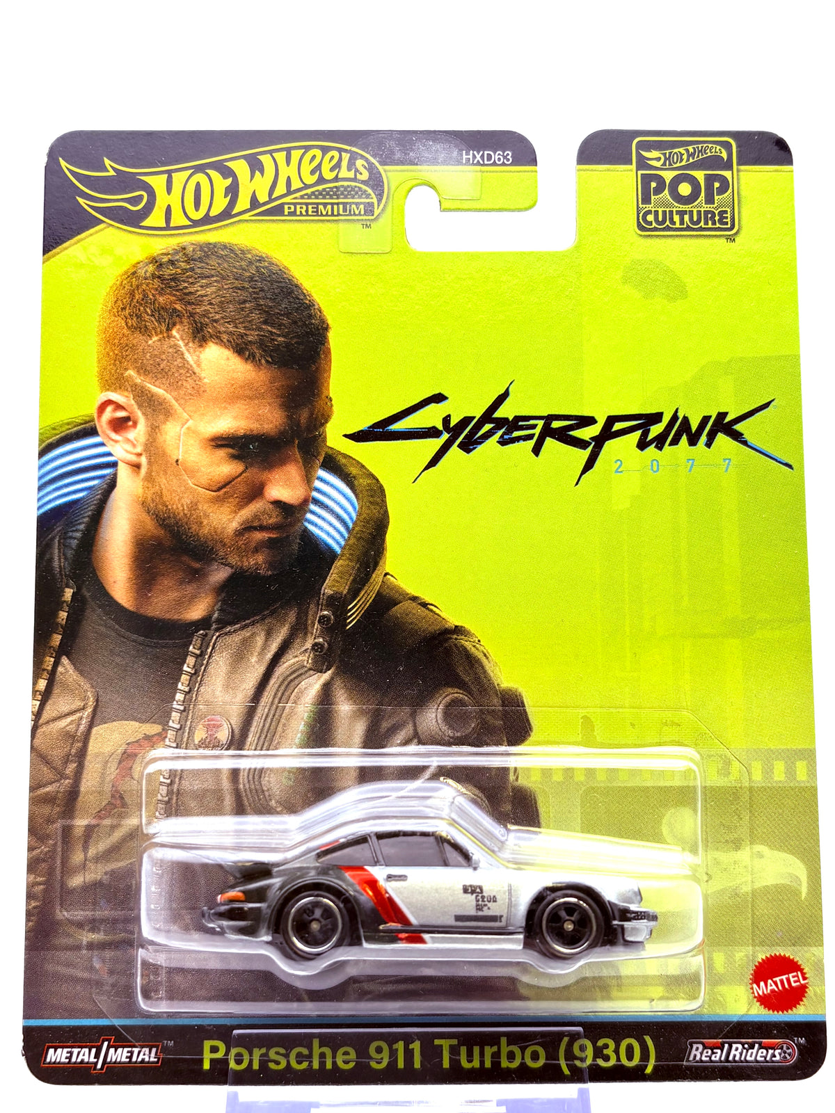 Hot Wheels Porsche 911 Turbo (930) „Cyberpunk“ inkl. Protector