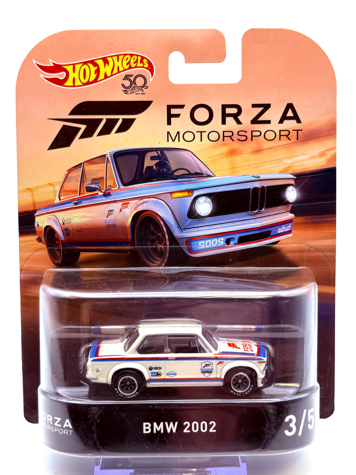 Hot Wheels BMW 2002 „Forza“ inkl. Protector