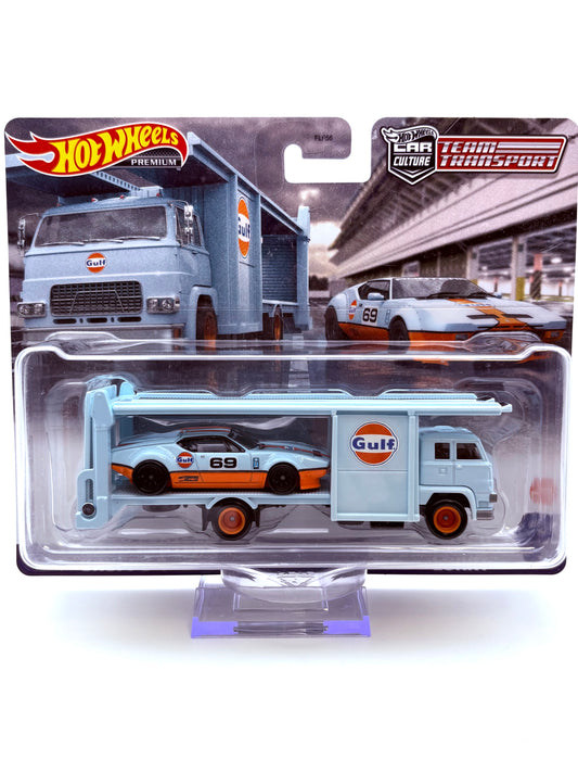 Hot Wheels De Tomaso Pantera Gruppe 4 Team Transport Hauler #57