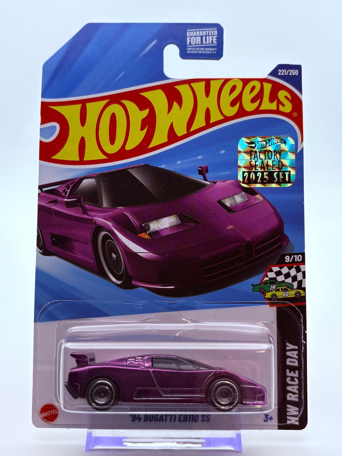 Hot Wheels ˋ94 Bugatti EB110 SS STH inkl. Protector