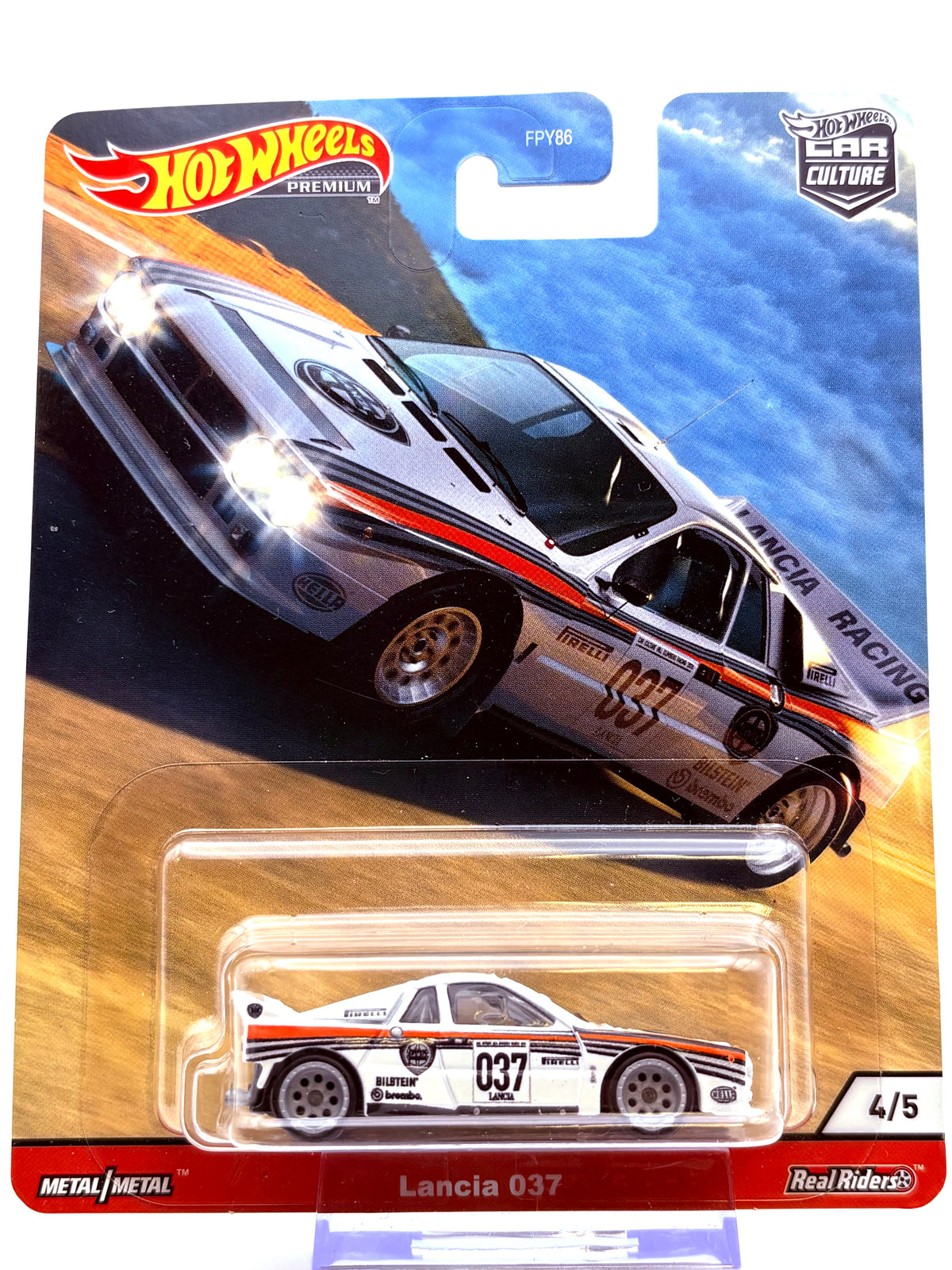 Hot Wheels Lancia 037 „Thrill Climbers“ inkl. Protector
