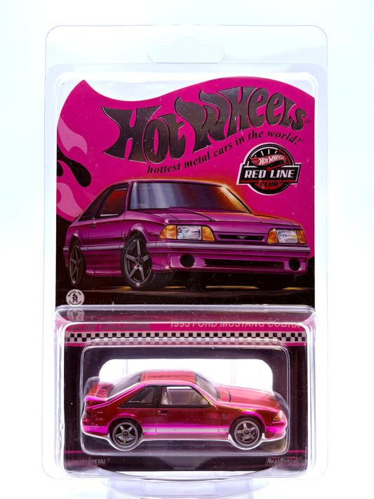 Hot Wheels RLC 1993 Ford Mustang Cobra „Pink Edition“