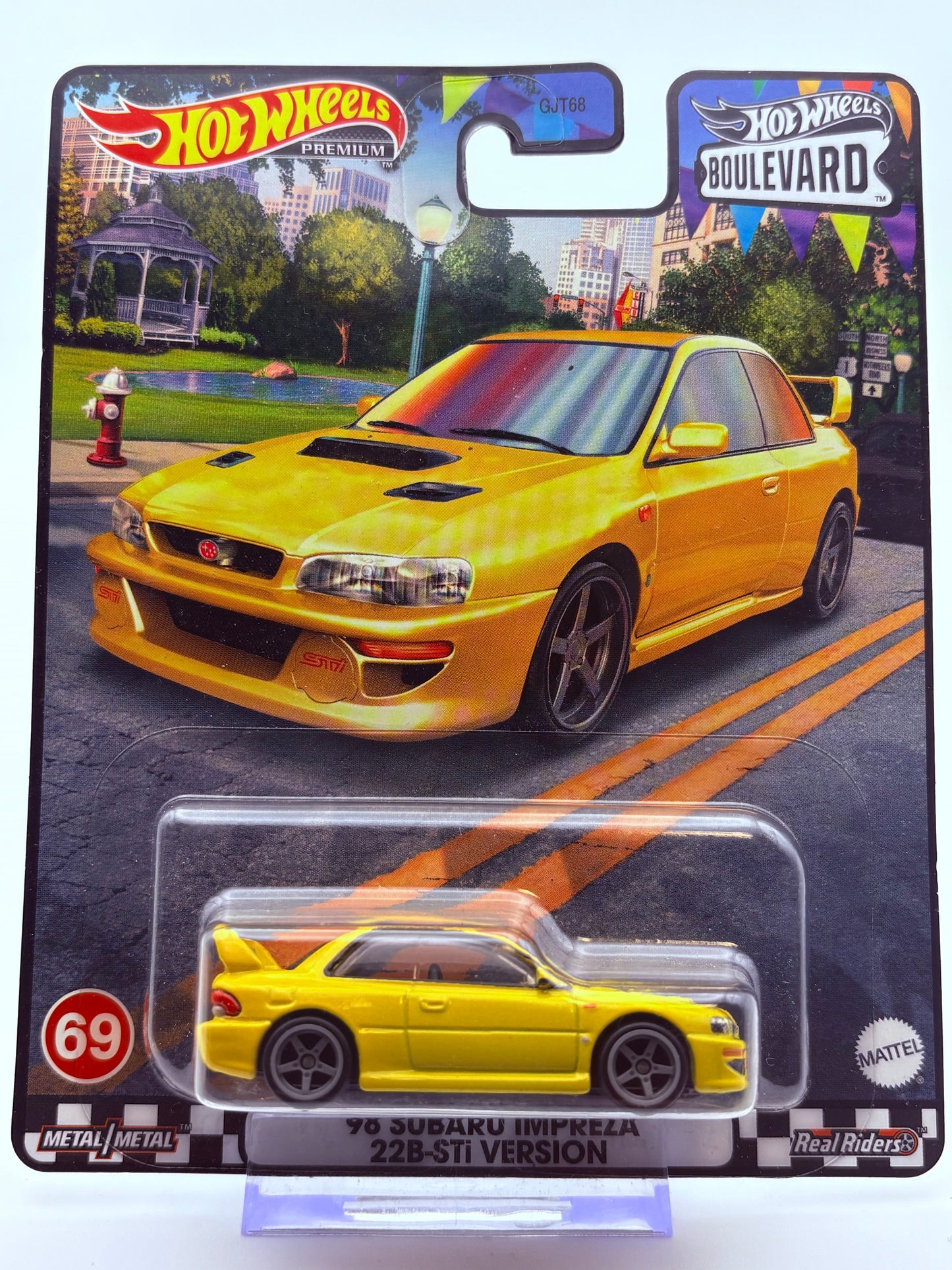 Hot Wheels 98ˋ Subaru Impreza 22B-STi Version Boulevard #69