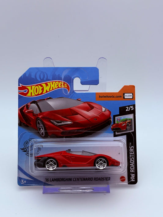 Hot Wheels 16ˋ Lamborghini Centenario Roadster